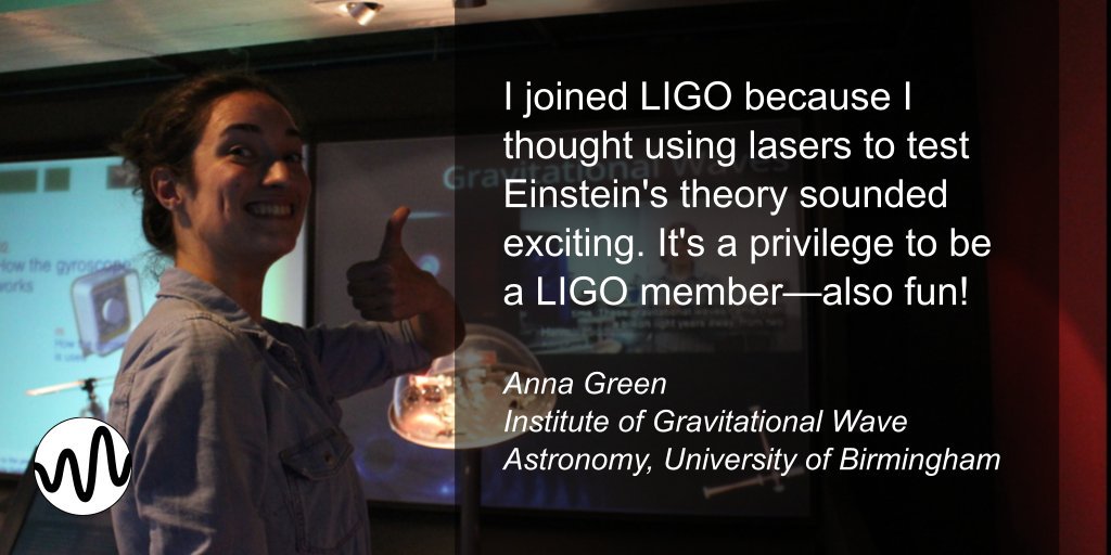 If you're more interested in experimentation, @annacgreen is one our PhD students studying laser optics for @LIGO https://t.co/18PXVw3Qje